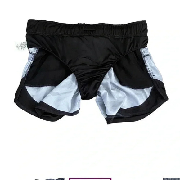 Athletic Works Women’s Grey Black Camo High Rise Pull-On Shorts SZ M # 1148 - Picture 5 of 11